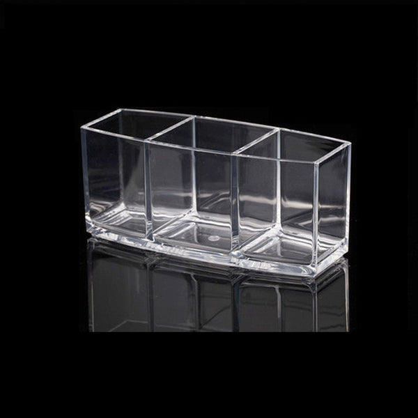 Acrylic Makeup Organizer Cosmetic Holder Makeup Tools Storage Box Organizadora Brush and Accessory Organizer Box