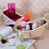 Soap Storage box Bathroom Accessories Mini Bathtub Storage Box Toothpaste Toothbrush Cosmetic Makeup Tool Storage box
