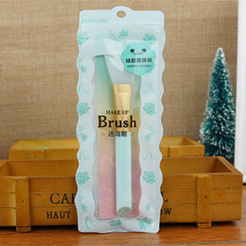 Dropshipping 3 Colors Facial Mask Stirring Brush Soft Silicone Makeup Brush Women Skin Face Care For Girl Beauty  Tools