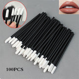 50/100PCS Disposable Lip Brush Soft Women Accessories Wholesale lip gloss Wands Applicator Perfect Best Make Up Cosmetic Tools
