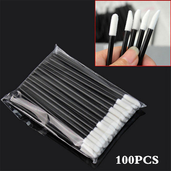 50/100PCS Disposable Lip Brush Soft Women Accessories Wholesale lip gloss Wands Applicator Perfect Best Make Up Cosmetic Tools