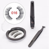 Magnetic Eyeliner & Magnetic Eyelashes Makeup Set Waterproof Liquid Eyeliner with Reusable False Lashes Professional Cosmetic