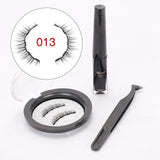 Magnetic Eyeliner & Magnetic Eyelashes Makeup Set Waterproof Liquid Eyeliner with Reusable False Lashes Professional Cosmetic