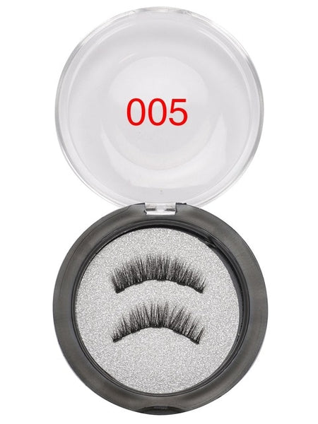 Magnetic Eyeliner & Magnetic Eyelashes Makeup Set Waterproof Liquid Eyeliner with Reusable False Lashes Professional Cosmetic